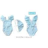 キッズ 水着 女の子 ワンピース 通販 スイムウェア キッズ水着 フリル水着 みずぎ 子供水着 帽子付き キャップ付き フリル こども 子供 子ども 水遊び ガールズ 女児 女子 水泳教室