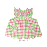 子供用エプロン 女の子 通販 エプロンワンピース キッズスモック 100cm かわいい フリル袖 キッズエプロン 幼稚園保育園 子供服 お食事エプロン フリルエプロン 子どもエプロン