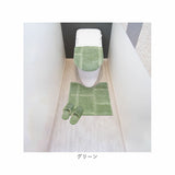 オカトー トイレ マット カバー セット 通販 トイレカバー 3点セット トイレタリーセット 3点 トイレマット フタカバー トイレスリッパ 足元マット スリッパ トイレファブリック
