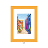 フォトフレーム おしゃれ 通販 2L判 フォトスタンド 写真立て 卓上 置き型 タテ ヨコ 縦型 横型 写真 フォト 額縁 フレーム シンプル カラフル ビビット ポップ 記念 飾る 額装