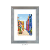 フォトフレーム おしゃれ 通販 2L判 フォトスタンド 写真立て 卓上 置き型 タテ ヨコ 縦型 横型 写真 フォト 額縁 フレーム シンプル カラフル ビビット ポップ 記念 飾る 額装