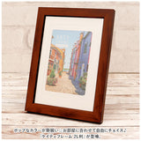 フォトフレーム おしゃれ 通販 2L判 フォトスタンド 写真立て 卓上 置き型 タテ ヨコ 縦型 横型 写真 フォト 額縁 フレーム シンプル カラフル ビビット ポップ 記念 飾る 額装