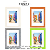 フォトフレーム おしゃれ 通販 2L判 フォトスタンド 写真立て 卓上 置き型 タテ ヨコ 縦型 横型 写真 フォト 額縁 フレーム シンプル カラフル ビビット ポップ 記念 飾る 額装