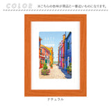 フォトフレーム おしゃれ 通販 2L判 フォトスタンド 写真立て 卓上 置き型 タテ ヨコ 縦型 横型 写真 フォト 額縁 フレーム シンプル カラフル ビビット ポップ 記念 飾る 額装