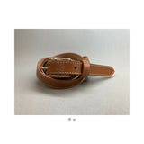ベルト レディース 細い 通販 革工房いんのしま KIL012 レディースベルト 革ベルト レザーベルト 細ベルト 再生皮革 リサイクルレザー 幅 15mm W 90cm おしゃれ メンズ 日本製 母の日