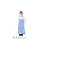 エプロン おしゃれ 通販 クロスエプロン 前掛け かわいい 可愛い かぶるだけ 保育士 ワンピース シンプル ナチュラル レディース KIRAKU キラク 乾きやすい アジャスター機能