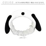 カミオジャパン ドレスアップバンド キャラクター 通販 ヘアバンド バンド ヘアアクセ ヘアアクセサリー ヘッドバンド ぬいぐるみ風 耳付き 耳 かわいい 可愛い キャラクターグッズ 洗顔