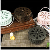 蚊取り線香ホルダー 通販 蚊取り線香入れ 蚊取り線香置き 蚊取り線香 立て 蚊取線香 ホルダー 蚊遣り 蚊やり 蚊遣 蚊遣り器 蚊取り器 蓋付き 取っ手付き 吊り下げ インテリア アウトドア