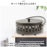 蚊取り線香ホルダー 通販 蚊取り線香入れ 蚊取り線香置き 蚊取り線香 立て 蚊取線香 ホルダー 蚊遣り 蚊やり 蚊遣 蚊遣り器 蚊取り器 蓋付き 取っ手付き 吊り下げ インテリア アウトドア