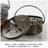 蚊取り線香置き 通販 蚊取り線香ホルダー 蚊取り線香入れ 蚊取り線香 立て 蚊取線香 ホルダー 蚊遣り 蚊やり 蚊遣 蚊遣り器 蚊取り器 蓋付き 取っ手付き 吊り下げ インテリア アウトドア