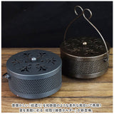 蚊取り線香入れ 通販 蚊取り線香ホルダー 蚊取り線香置き 蚊取り線香 立て 蚊取線香 ホルダー 蚊取り器 蚊遣り 蚊取り 蚊やり 蚊遣 蚊遣り器 蓋付き 取っ手付き 吊り下げ インテリア