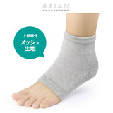 かかとケアソックス 通販 2足セット 2足 セット かかと つるつる 角質ケア かかと靴下 かかとくつした フットケア 靴下 指なし サポーター 保湿 乾燥 ひび割れ対策 ツルツル 就寝