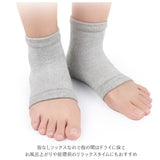 かかとケアソックス 通販 2足セット 2足 セット かかと つるつる 角質ケア かかと靴下 かかとくつした フットケア 靴下 指なし サポーター 保湿 乾燥 ひび割れ対策 ツルツル 就寝