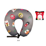 ネックピロー 2way 通販 ネッククッション 首枕 トラベルピロー ネック枕 2WAYネックピロー クッション 2WAY ぬいぐるみ 日本モチーフ キッズ 子ども用 子供 キッズ用 もちもち 旅行 車