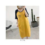 マタニティ tシャツ ワンピース Tシャツ マタニティウェア 通販 ワンピ tシャツワンピース tシャツワンピ ルームウェア パジャマ 授乳服 部屋着 寝間着 寝巻き 授乳口付き 授乳 ロング丈