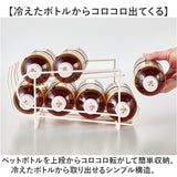 ドリンク ストッカー 冷蔵庫 通販 ペットボトルストッカー ペットボトル 冷蔵 ドリンクホルダー コロガシーナ ドリンクストッカー ペットボトル用 冷蔵庫収納 ストック 収納ラック