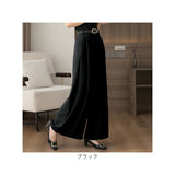 ワイドパンツ レディース 通販 ガウチョパンツ ボトムス ロング丈 フレアパンツ スカーチョ きれいめ ハイウエスト シンプル 無地 ドレープ ゆったり 通勤 通学 オフィス カジュアル 秋