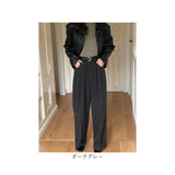 ワイドパンツ レディース 通販 ボトムス ロングパンツ ストレート パンツ 長ズボン ズボン きれいめ ハイウエスト ゆったり シンプル 無地 ドレープ フレア 通勤 通学 オフィス
