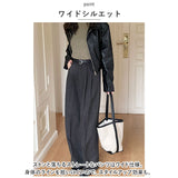 ワイドパンツ レディース 通販 ボトムス ロングパンツ ストレート パンツ 長ズボン ズボン きれいめ ハイウエスト ゆったり シンプル 無地 ドレープ フレア 通勤 通学 オフィス