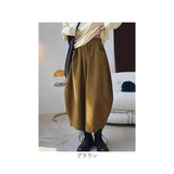 バルーンパンツ レディース 通販 ワイドパンツ クロップドパンツ バギーパンツ コクーンパンツ カボチャパンツ パンツ ズボン 長ズボン 普段使い 体型カバー ゆったり ワイド ボリューム