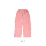 ワイドパンツ レディース 通販 フレアパンツ ズボン 長ズボン ロング丈 パンツ ボトムス イージーパンツ ジャガード エンボス素材 お出かけ 通学 カジュアル 柔らかい ゆったり 部屋着
