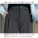 パンツ レディース 通販 ストレートパンツ ボトムス ハイウエスト きれいめ おしゃれ オシャレ スリム 上品 ワイドパンツ ロングパンツ オフィス ビジネス オフィスカジュアル