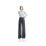 ハイウエスト パンツ レディース 通販 ハイウエストパンツ レディースパンツ カジュアルパンツ ワイドレッグパンツ おしゃれ かわいい ズボン ずぼん 通勤 通学 シンプル 洗濯OK