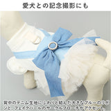 犬ドレス ペット服 犬服 犬の服 通販 ウェディングドレス ドレス 犬用ドレス ワンピース パーティードレス ペットウェア ドッグウェア 上品 リボン レース お姫様 プリンセス 豪華 華やか