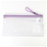 ペンケース 透明 シンプル 通販 ペンポーチ 筆箱 筆入れ 筆ばこ 薄型 クリアペンケース ブランド Kept ケプト PVC KPF603 マチ付き メッシュ クリア 丈夫 おしゃれ 仕事 オフィス