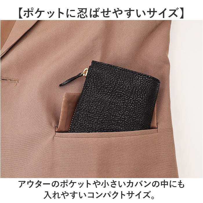 KC,s 財布 ケイシイズ KRB005 通販 日本製 コンパクトウォレット ミニ財布 ミニウォレット kc,s ケーシーズ ブランド 本革 レザー 牛革 L字ファスナー おしゃれ カードポケット