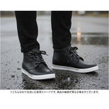 レインブーツ メンズ 通販 KELTRAS 6438 レインパス 長靴 雨靴 防水 レインシューズ 雨 雪 おしゃれ ショートブーツ アウトドア ブーツ 農作業 靴 シューズ 紐靴 シンプル ガーデニング