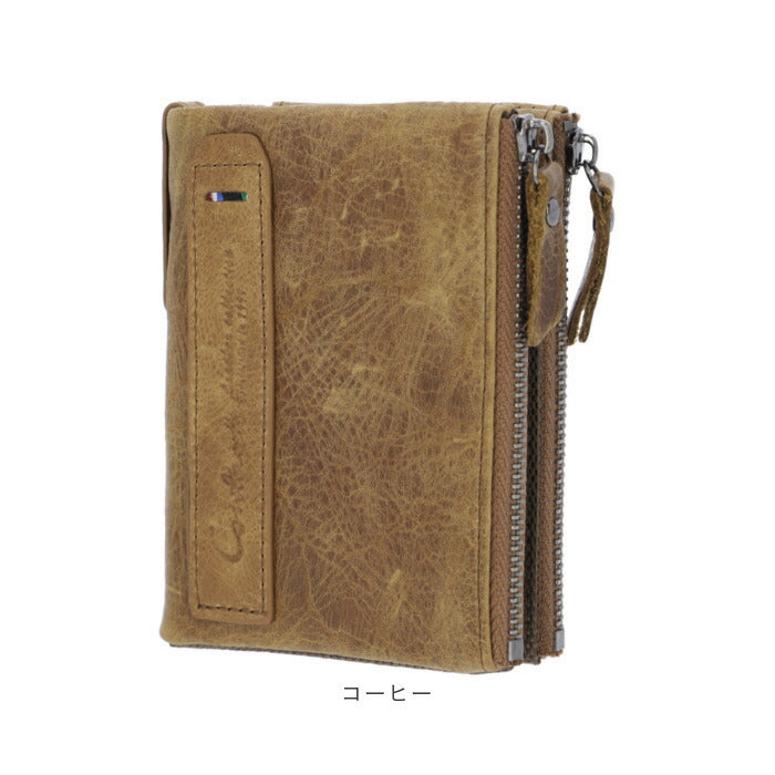 財布 メンズ 二つ折り 本革 折りたたみ 財布 小銭入れ付き 箱付き プレゼント 財布 メンズ 二つ折り 本革 通販 二つ折り財布 ファスナー 革 レザー