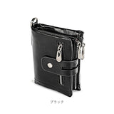 二つ折り財布 通販 二つ折り 財布 折り財布 革 皮 レザー さいふ ウォレット 多機能 大容量 ファスナー 小銭入れ カード収納 札入れ コンパクト 学生 ビジネス メンズ レディース