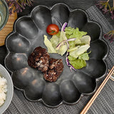 美濃焼 皿 通販 日本製 お皿 プレート 美濃 焼 21.5cm 中皿 丸皿 モーニングプレート 和食器 おしゃれ モダン かわいい 花形 花型 お花 電子レンジ対応 食洗機対応 サラダ デザート