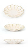 美濃焼 皿 通販 日本製 お皿 プレート 美濃 焼 14cm 小皿 取り皿 銘々皿 和食器 おしゃれ モダン かわいい 花形 花型 お花 電子レンジ対応 食洗機対応 ケーキ デザート 朝食 おやつ 夕食