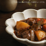 美濃焼 小鉢 通販 日本製 小皿 中鉢 美濃 焼 16cm 取り皿 副菜 取皿 和食器 おしゃれ モダン かわいい 花形 花型 お花 サラダ デザート 電子レンジ対応 食洗機対応 朝食 おやつ 夕食