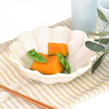 美濃焼 小鉢 通販 日本製 小皿 中鉢 美濃 焼 16cm 取り皿 副菜 取皿 和食器 おしゃれ モダン かわいい 花形 花型 お花 サラダ デザート 電子レンジ対応 食洗機対応 朝食 おやつ 夕食