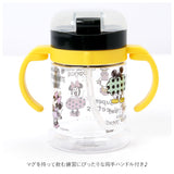 SKATER スケーター キャラクター 折りたたみ ハンドル付 ストローマグ 通販 折りたたみ 260ml ハンドルマグ ベビーマグ ストロー マグマグ ストロー飲み 両手マグ 両手ハンドル ボトル
