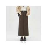 ロングスカート 秋冬 レディース 通販 ロング スカート ロング丈 aラインスカート ハイウエスト マキシスカート バックスリット ストレートスカート 大人 かわいい きれいめ おしゃれ