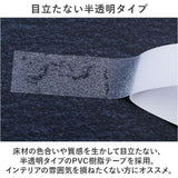 階段 滑り止め テープ 2点セット 通販 約 2.5cm × 5m 滑り止めテープ 薄 すべりどめ シート 透明 クリア すべり止め 床 ステップ 屋内 スロープ 転倒防止 ペット 高齢者 子ども 子供