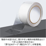 階段 滑り止め テープ 通販 約 5cm × 5m 滑り止めテープ 薄 すべりどめ シート 透明 クリア すべり止め 床 ステップ 屋内 スロープ 転倒防止 ペット 高齢者 介護用品 子ども 子供 こども