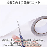 階段 滑り止め テープ 通販 約 5cm × 5m 滑り止めテープ 薄 すべりどめ シート 透明 クリア すべり止め 床 ステップ 屋内 スロープ 転倒防止 ペット 高齢者 介護用品 子ども 子供 こども