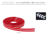 コーナーガード 透明 通販 10mm×10mm×5m コーナークッション 透明コーナーガード ベビーガード 角パーツ ケガ防止 怪我防止 赤ちゃん ベビー 安全対策 角 コーナー 机 テーブル 保護