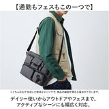 LRM バッグ KTK-1171 通販 ショルダーバッグ ショルダーバック 斜めがけバッグ メンズ ナイロン 小さめ 横型 多機能 ポケット多め 軽量 軽い 旅行 通学 通勤 サブバッグ 男性 男子