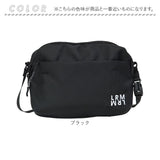 LRM ショルダーバッグ KTO-1233 通販 斜めがけバッグ ショルダーバック ナイロンショルダーバッグ 斜め掛けバッグ 肩掛けバッグ ポシェット 小さめ ナイロンバッグ きれいめ 軽量 軽い