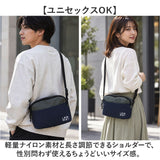 LRM ショルダーバッグ KTO-1233 通販 斜めがけバッグ ショルダーバック ナイロンショルダーバッグ 斜め掛けバッグ 肩掛けバッグ ポシェット 小さめ ナイロンバッグ きれいめ 軽量 軽い
