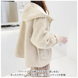 ボア コート フード付き 通販 ブルゾン パーカー アウター ジャケット レディース リバーシブル もこもこ ふわふわ おしゃれ 大人 ゆったり 暖かい あったか 秋 冬 厚手 かわいい 可愛い