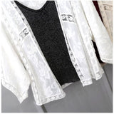 サマー カーディガン レース 通販 カーデガン サマーカーディガン レディース 春夏 冷房対策 羽織り 夏 羽織もの 春 トップス ゆったり ドロップショルダー 綿 コットン ボリューム袖