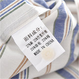 シャツ メンズ ストライプ 長袖 通販 ストライプシャツ tシャツ Tシャツ 長袖シャツ ワイシャツ カジュアルシャツ 綿シャツ 薄手 薄い 開襟シャツ 開襟 カジュアル ストライプ柄 スリム