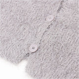 カーディガン レディース ニット 通販 シャギーニット 長袖 ニットトップス セーター ニットセーター ブイネック vネックニット カーデガン トップス 大人可愛い かわいい 可愛い